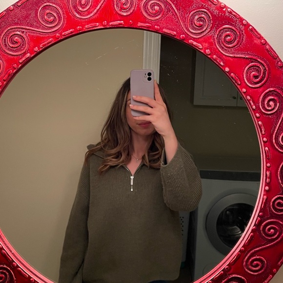 H&M Knit Quarter Zip Sweater - Picture 3 of 3